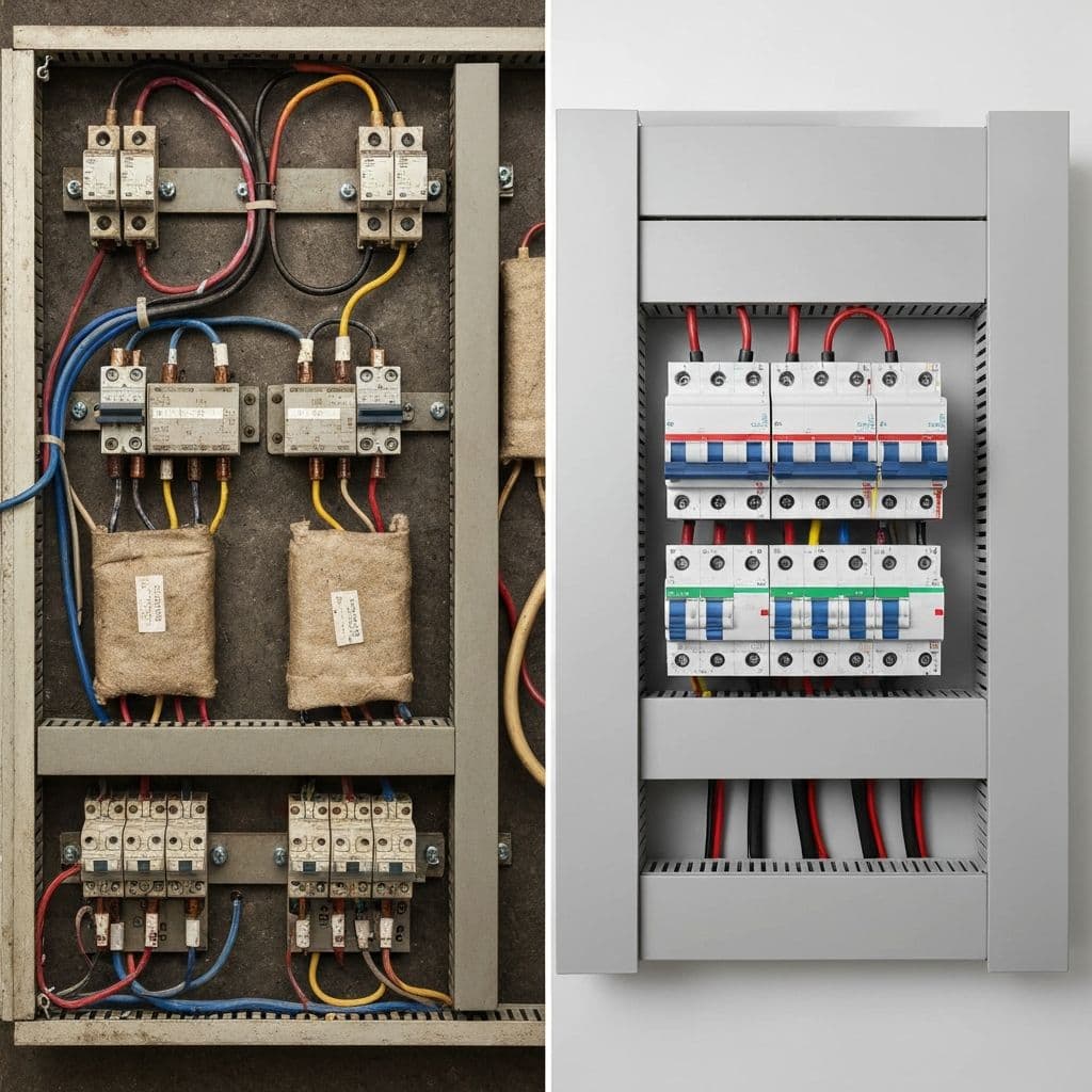 Segurança em Instalações Eléctricas Antigas: 10 Sinais de Alerta